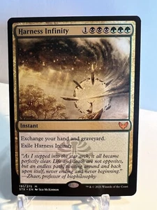 MTG Harness Infinity Strixhaven: School of Mages 191/275 Regular Mythic - Picture 1 of 2