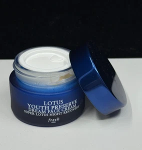 FRESH Lotus Youth Preserve Dream Face Cream Night Recovery 0.5 oz Non Boxed - Picture 1 of 6