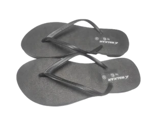 New Ladies Flip Flops Summer Beach Sandals Black Foam 5 Sizes BDID1r - Picture 1 of 1