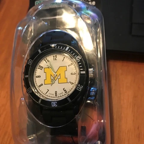MICHIGAN GameTime WATCH  NEW in BOX Cover
