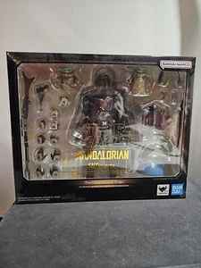 SH Figuarts Star Wars Mandalorian Din Djarin and Grogu US SELLER - Picture 1 of 1