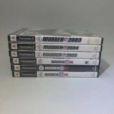 Lote de 6 Videojuegos PS2 Madden 03-08 #ML  Foto 1 de 2