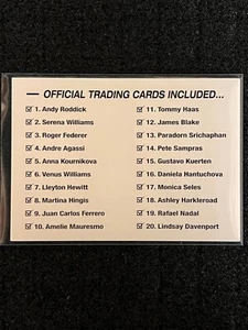2003 Netpro Elite 2000 Limited Edition Collectors Set Checklist - Picture 1 of 1