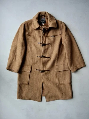 Vintage Gloverall Duffle Coat Wool Blend Toggle Jacket Made in England Size L - Image 1 of 4