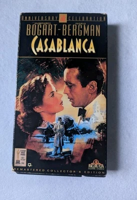 CASABLANCA Special Edition VHS 50th Anniversary Collectible Untested  - Image 1 of 4