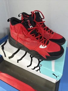 PUMA J. Cole X RS-Dreamer 2 Mid Mens Basketball Shoes Size 11.5 Red Black - Picture 1 of 7
