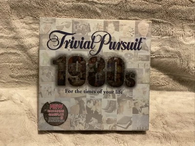 Trivial Pursuit 1980s Edition Board Game **VGC - Read Description** - Image 1 of 4