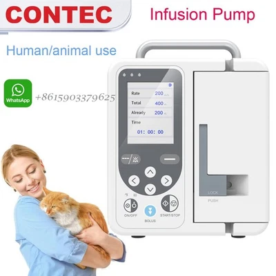 CONTEC ICU Medical Hospira Infusion Pump real-time parameters for Human/animal use