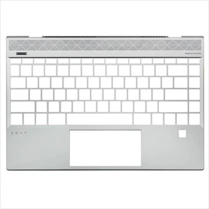 NEW For HP ENVY 13-AQ TPN-W144 Palmrest Upper Cover Case Silver L53415-001 - Picture 1 of 4