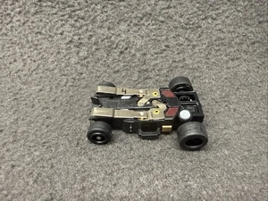 Auto World X Traction Chassis New Ho Slot Car Runs Great Black 5 Spoke #4 - Picture 1 of 3