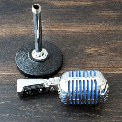 Collectible Antique Replica Dynamic Metal Grill Microphone Decorative Retro Mic. - Image 1 of 4