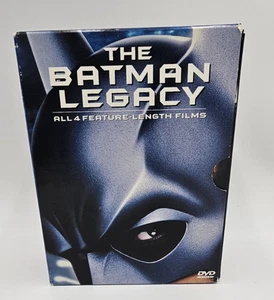 The Batman Legacy 4 Disc DVD Box Set Feature Films Movies Returns Forever Robin - Imagen 1 de 14