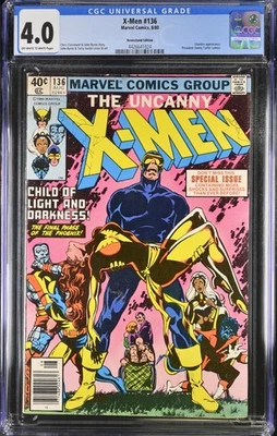 X-Men #136 (1980) – CGC 4.0 OW/W – Newsstand, Byrne/Austin, Carter Cameo - Image 1 of 2