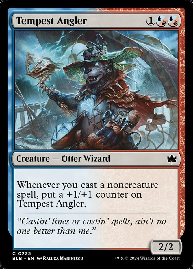 Tempest Angler - Bloomburrow #0235 MTG Magic The Gathering - Image 1 of 1