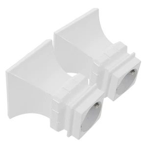  2 Pcs Curtain End Caps Rod Finials Ends Only Decoration Accessories - Picture 1 of 16