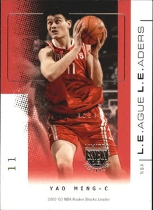 2003-04 Skybox LE League Leaders #9 Yao Ming - BSK - Picture 1 of 2