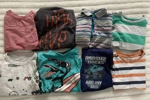 T-shirts 3-4 Years and Long Sleeve Tops 2-3 Years Bundle, 8 Items Inc. Ted baker - Picture 1 of 9