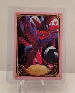Hazbin Hotel 2nd Edition Valentino 46/50 Uncommon Pink Foil Trading Card - Bild 1 von 24