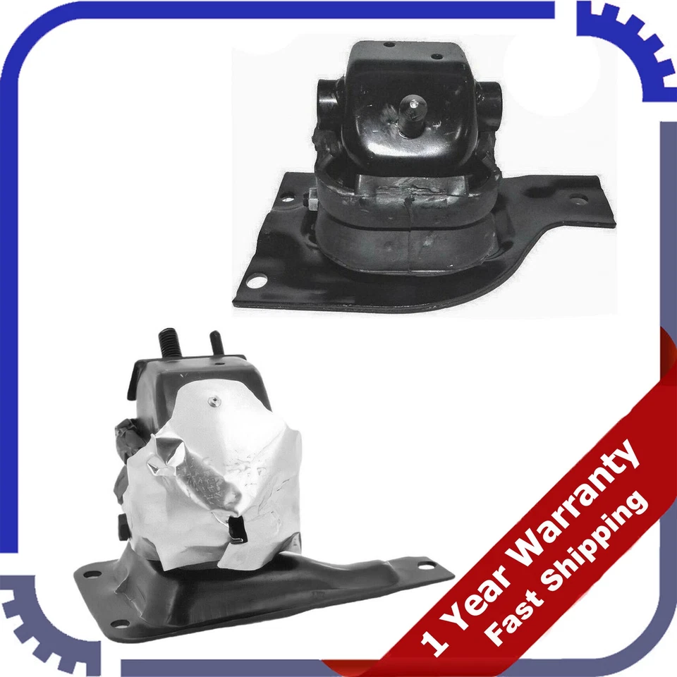 Montaje de motor delantero derecho y derecho para Lincoln Navigator Ford Lobo 4,6 L 5,4 L 2 piezas Foto 1 de 4