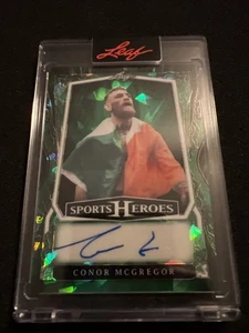 2025 Leaf Sports Heroes Auto Conor McGregor 1/7 - Bild 1 von 2
