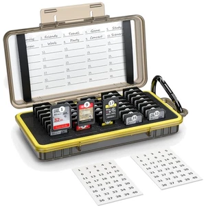 Speicherkarten Etui  40 SD SDXC SDHC Tasche Schutzbox Organizer - Bild 1 von 2