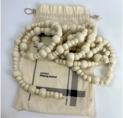 New doTERRA DIFFUSING GARLAND 9’ Organic Wool Made In Nepal Ivory In Bag W/ Tag! - Image 1 of 3