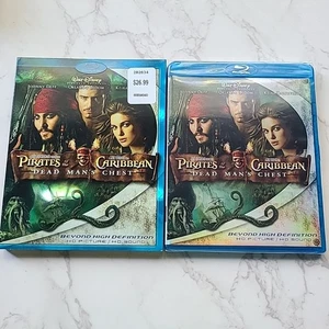 Pirates of the Caribbean Dead Man's Chest NEW Blu-ray, 2007 With Slipcover - Picture 1 of 7