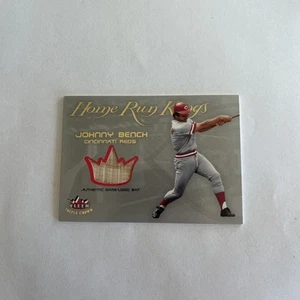 2002 Fleer Triple Crown Home Run Kings Game Used Bat #2 Johnny Bench - Picture 1 of 2