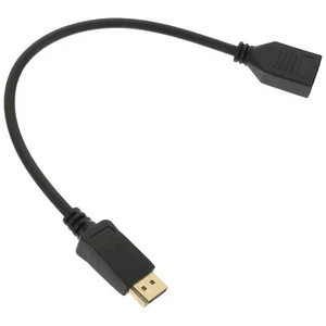 Display Port Adapter 1.2 Display Port Male To Female Cable 4k Extension Wire - Picture 1 of 12