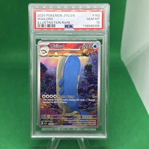 Wailord 162/159 Sv09: Journey Together Holo PSA 10 GEM MINT Illustration Rare - Bild 1 von 2