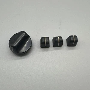 Honda Civic OEM Climate Control A/C Knobs Set Of 4 Plastic Twist 1987 - Bild 1 von 2