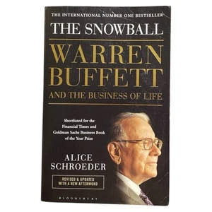 The Snowball Warren Buffett Biography Book by Alice Schroeder Business Paperback - Picture 1 of 8