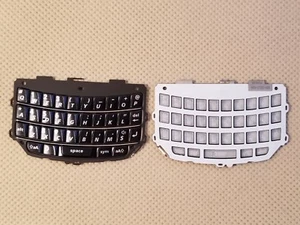 Neu Blackberry OEM Tastatur vorne außen QWERTZ Tastatur für Taschenlampe 9800 9810 schwarz - Bild 1 von 3