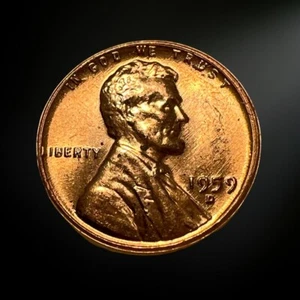 1959 D Denver Lincoln Memorial Penny (BU) brillante non circolato - Foto 1 di 2