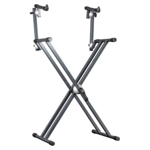 Proel SPL252 Profi zweistufige Tastaturhalterung mit Doppelrahmen - Bild 1 von 6