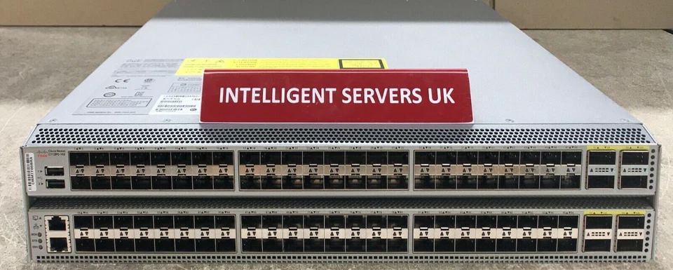 Cisco Nexus N3K-C31128PQ-10GE 96 SFP+ ports 8 QSFP+ ports 2RU switch - Image 1 of 2