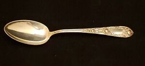 VINTAGE S. KIRK & SONS ROSE STERLING SILVER TABLESPOON