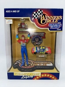 NASCAR Starting Lineup Jeff Gordon Figure & 1:64 Car Championship Legacy 1997 - Picture 1 of 3