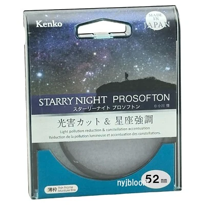 New KENKO 52mm STARRY NIGHT PROSOFTON Filter for Astrophotography - Image 1 of 4