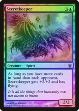 Secretkeeper FOIL Saviors of Kamigawa NM Blue Uncommon MAGIC MTG CARD ABUGames