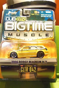 Muscle Machines Dub City 06 2006 naranja y negro Dodge Magnum R/T 9 radios C ¡Más! - Imagen 1 de 12