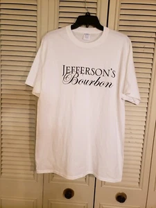Jefferson’s Bourbon – weißes T-Shirt Herren Größe L - Bild 1 von 4