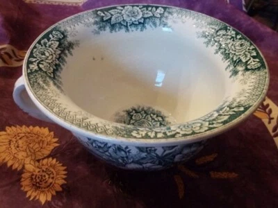 Pot de Chambre Toilette Vase de Nuit  Moulin Loups Hamage Modèle Jardinière Vert - Photo 1/4