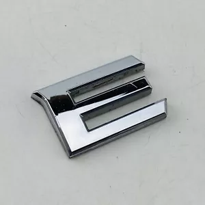 2013-2018 Nissan Sentra Emblem Logo Letter Symbol Badge Rear Chrome OEM F56E - Picture 1 of 6