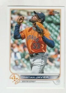 (10) Cristian Javier 2022 Topps Series 1 Base Card Lot #211 Houston Astro - Bild 1 von 1