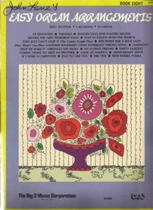John Lane's Easy Organ Music Arrangements 18 Rock Pop Songs 60's - Early 70's - Picture 1 of 1
