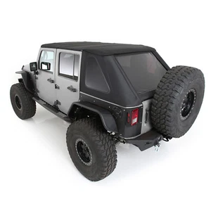 Smittybilt Bowless Combo Top Tinted Windows For Jeep Wrangler JK Unlimited 4Door - Picture 1 of 12