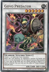 Goyo Predator HSRD-EN039 Ultra Rare Yu-Gi-Oh Card 1st Edition New - Picture 1 of 3