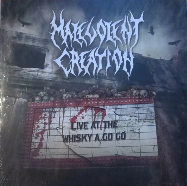 Malevolent Creation ‎- Live At The Whisky LP - Colored Vinyl Death Metal Record - Image 1 of 1