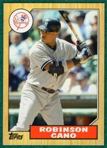 Robinson Cano - 2012 Topps 1987 Topps Minis #TM-15 - Yankees Baseball Card - Picture 1 of 2